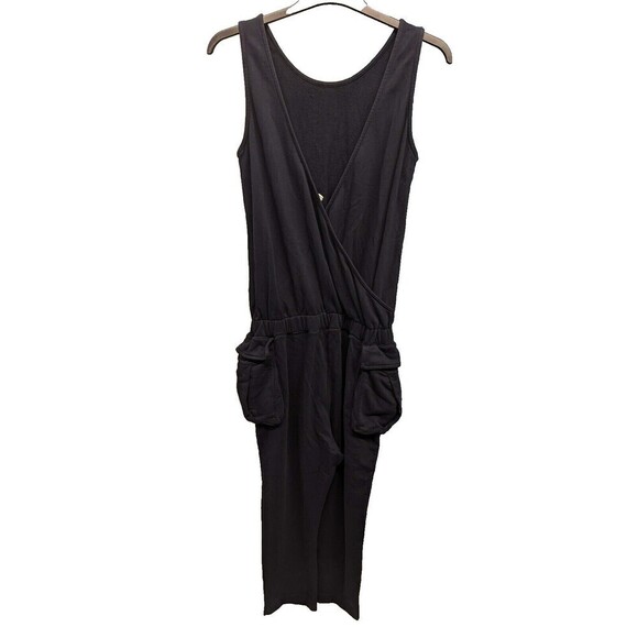 NEW $279‎ Sibel Saral Ayer Cargo Pockets Sleeveless Knit Jumpsuit Medium - Picture 8 of 13